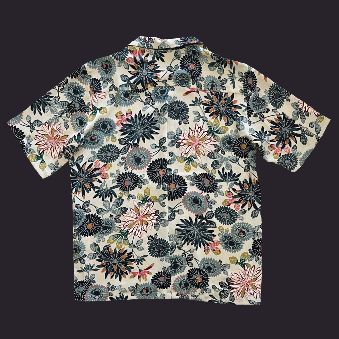 型染 貉菊花 M
