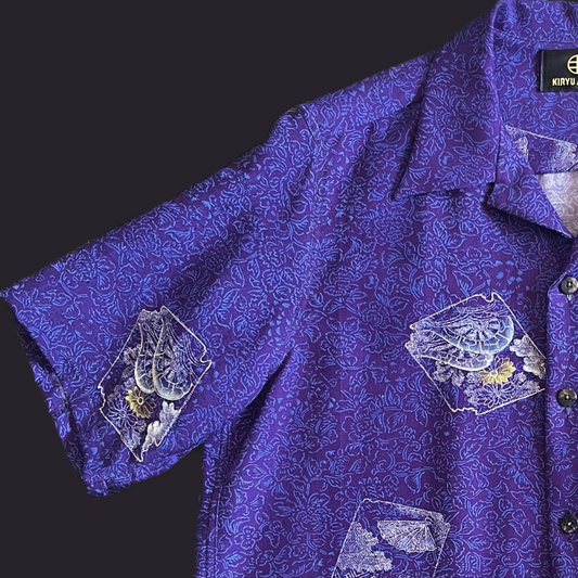 Pattern dyeing Arabesque auspicious rhombus L