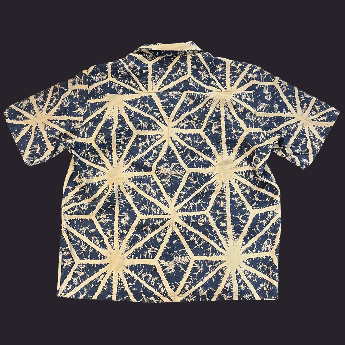 絞り染め 麻の葉 XXL