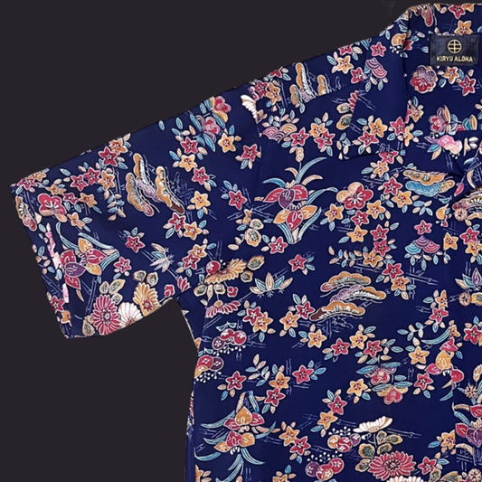 型染 花尽 XL