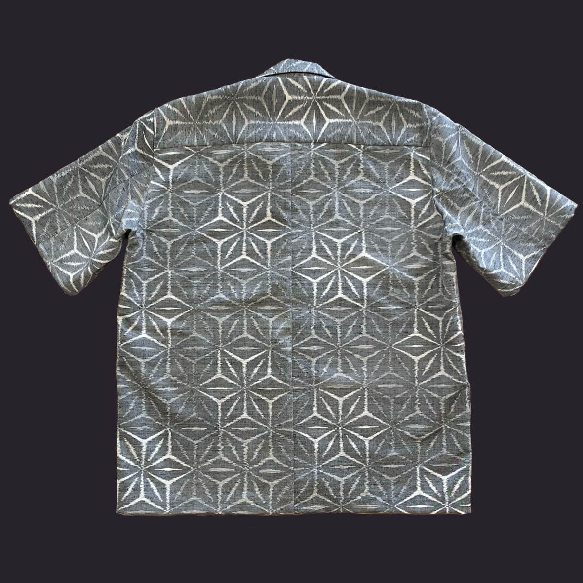 紬 かげ麻の葉 XL