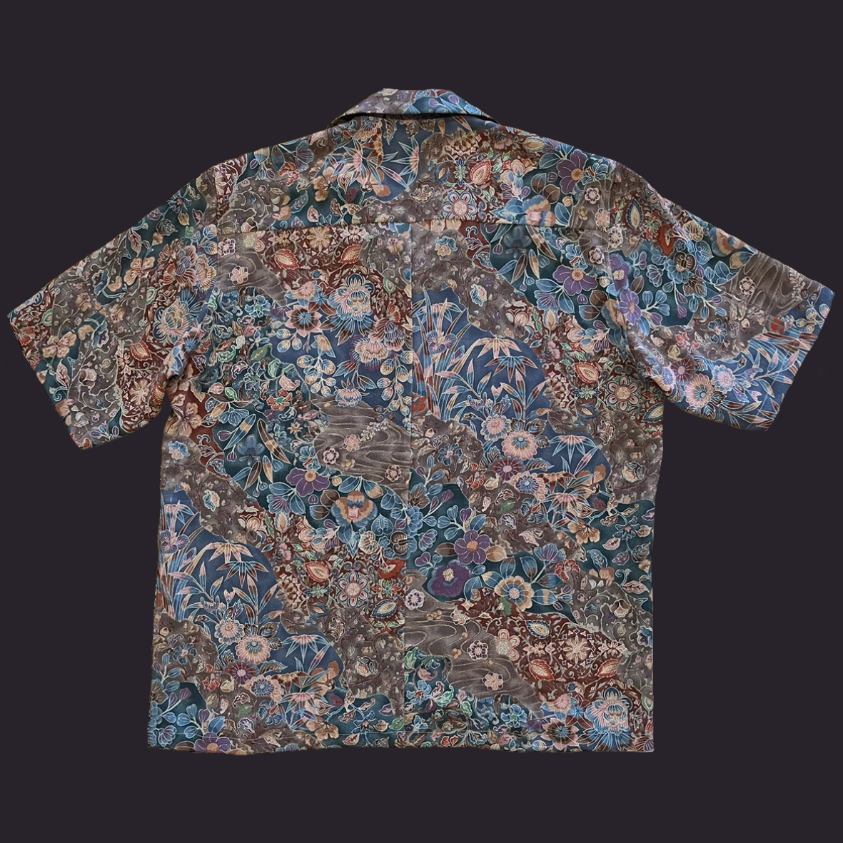 型染 寄せ吉花 L