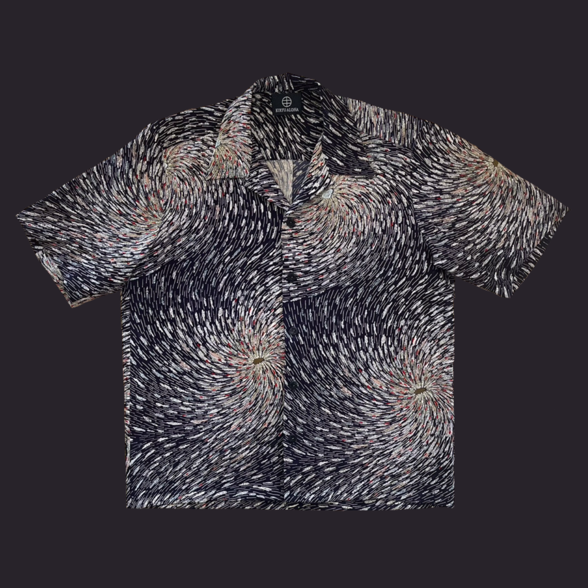 型染 渦連菊 XL