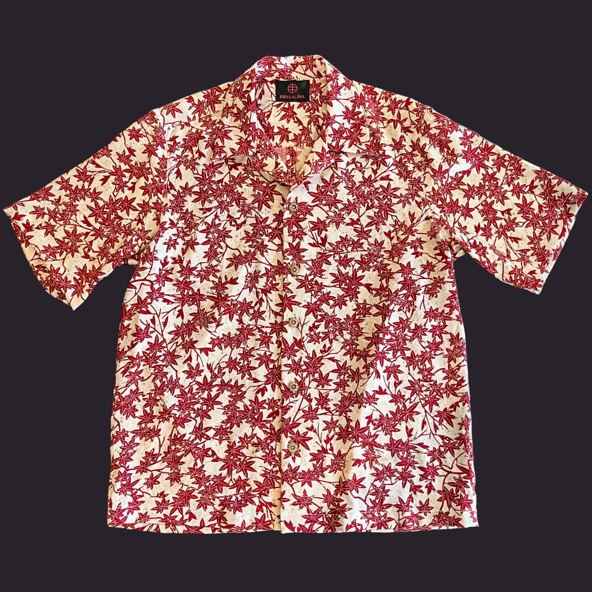 型染 紅葉 L
