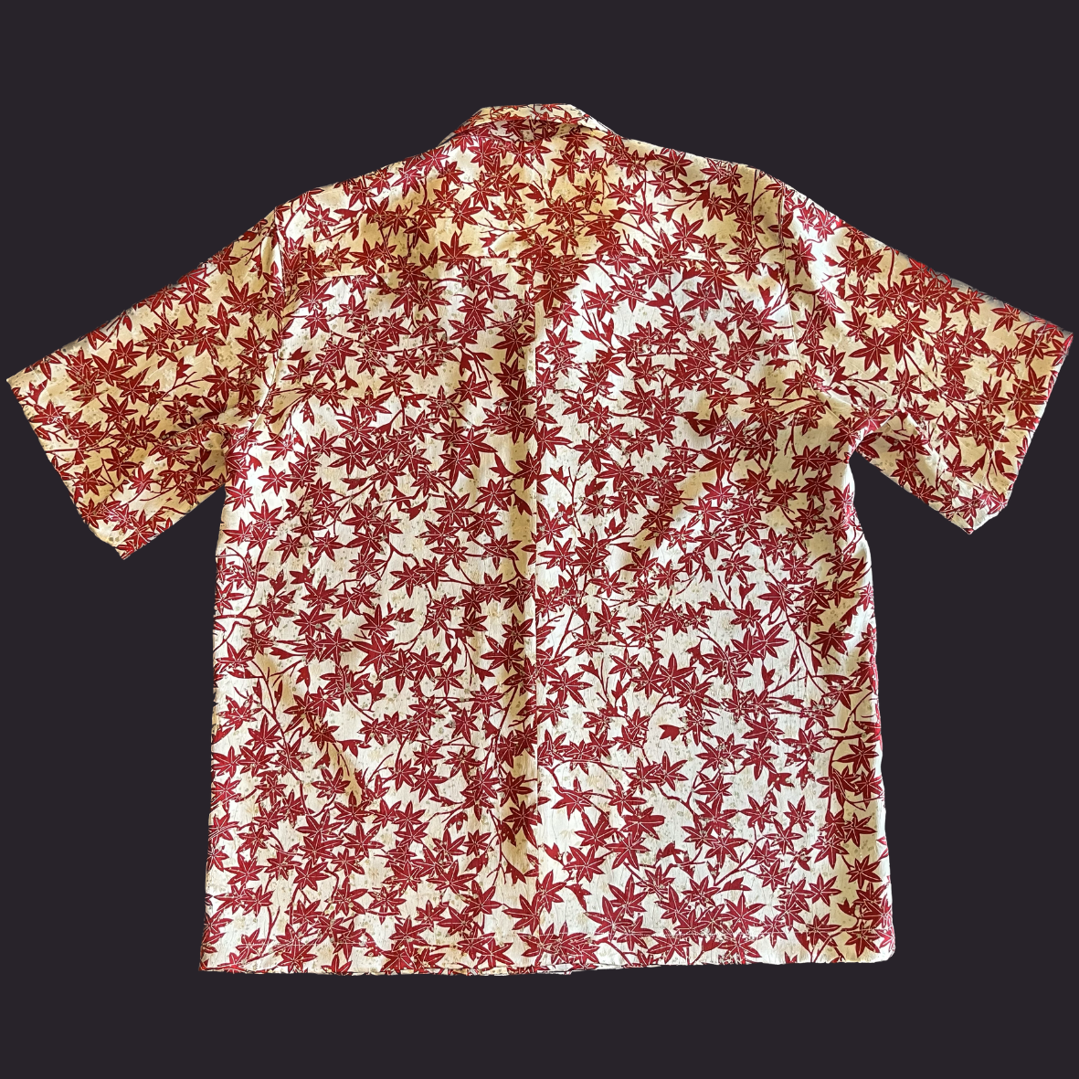 型染 紅葉 L