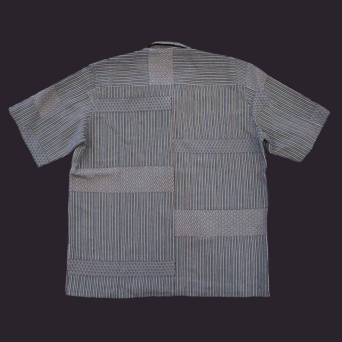 型染 縞古典 XL