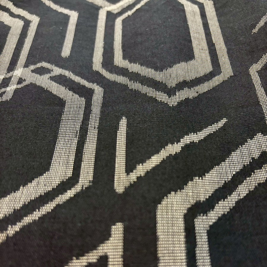 大島紬 百亀甲 L