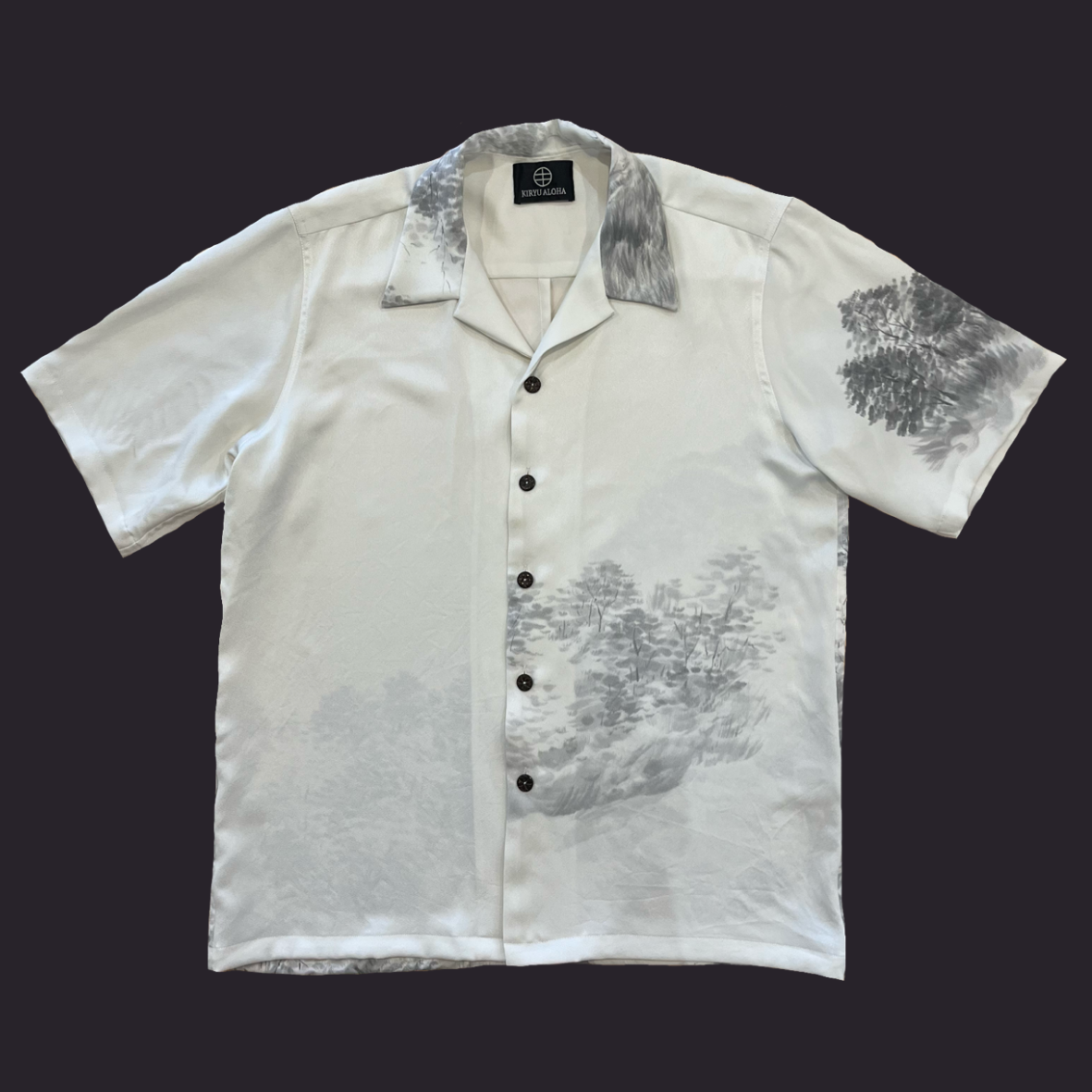 水墨 並木立 L