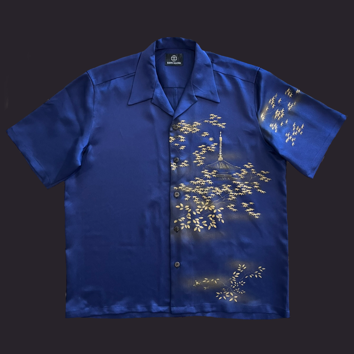 金彩刺繍 古塔 XXL