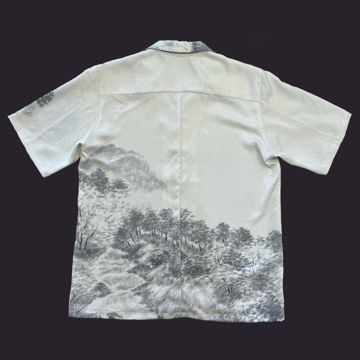 水墨 並木立 L