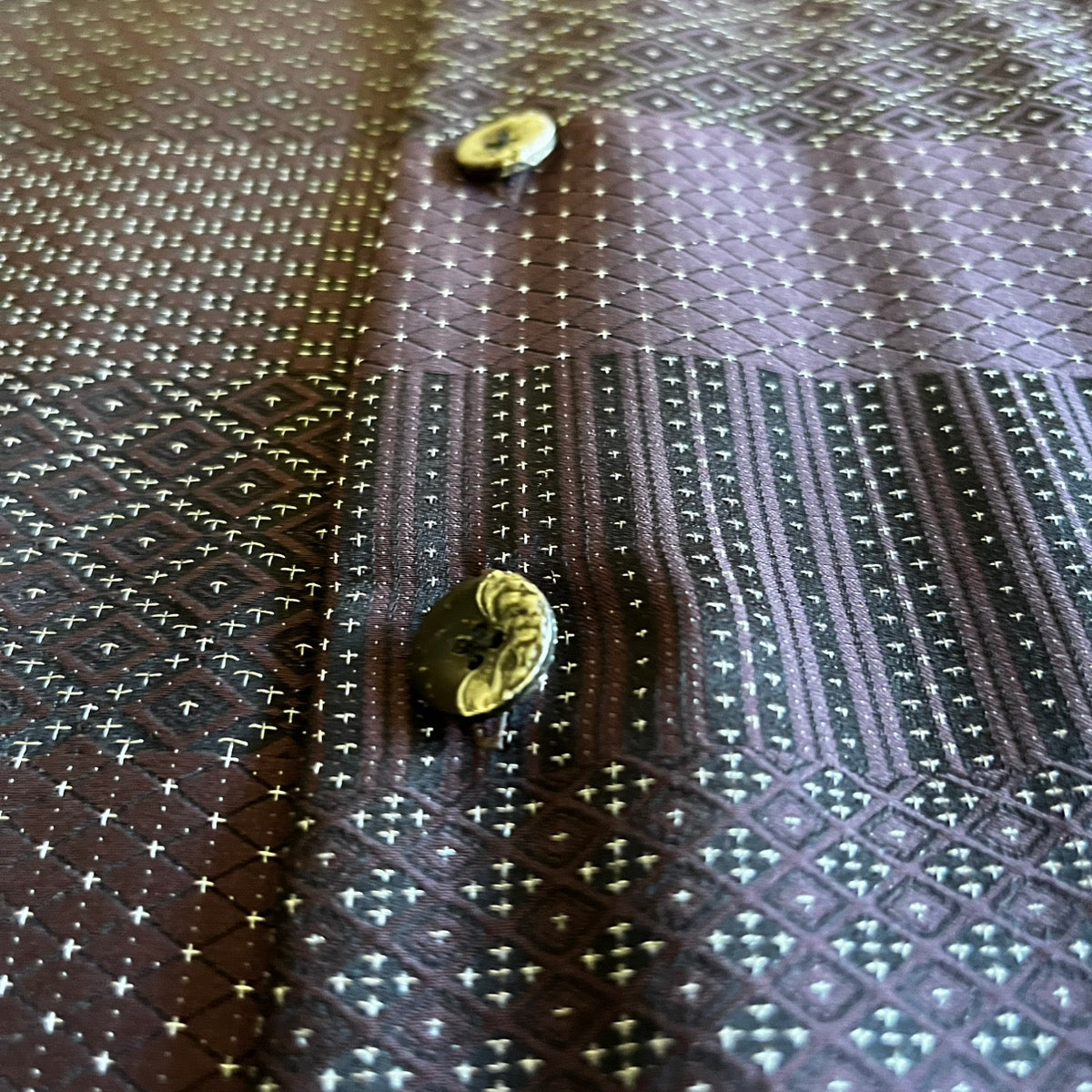 御召 千変菱文 L