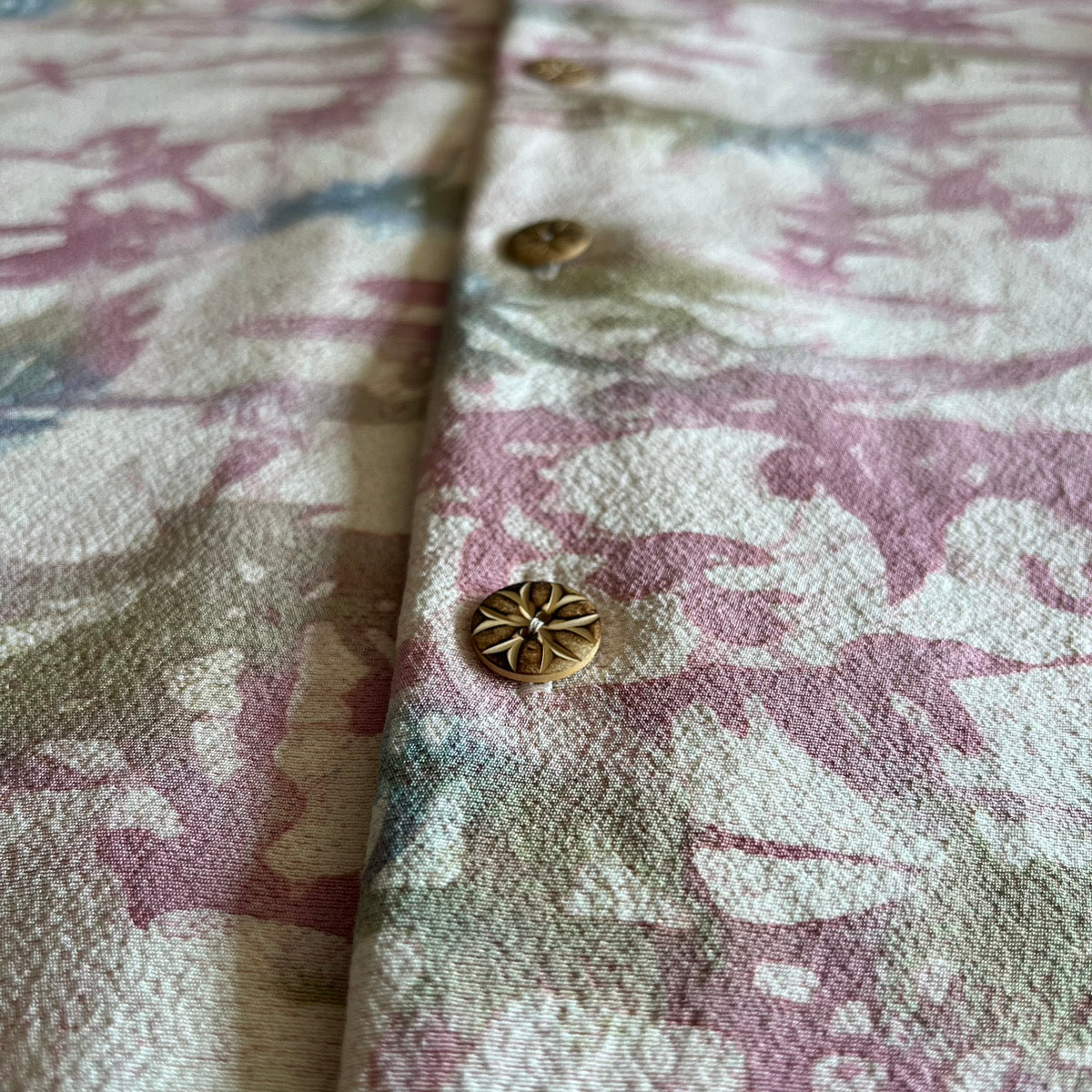 型染 暈灰桜 L
