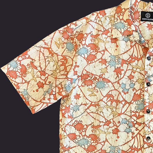 型染 季花図　XXL
