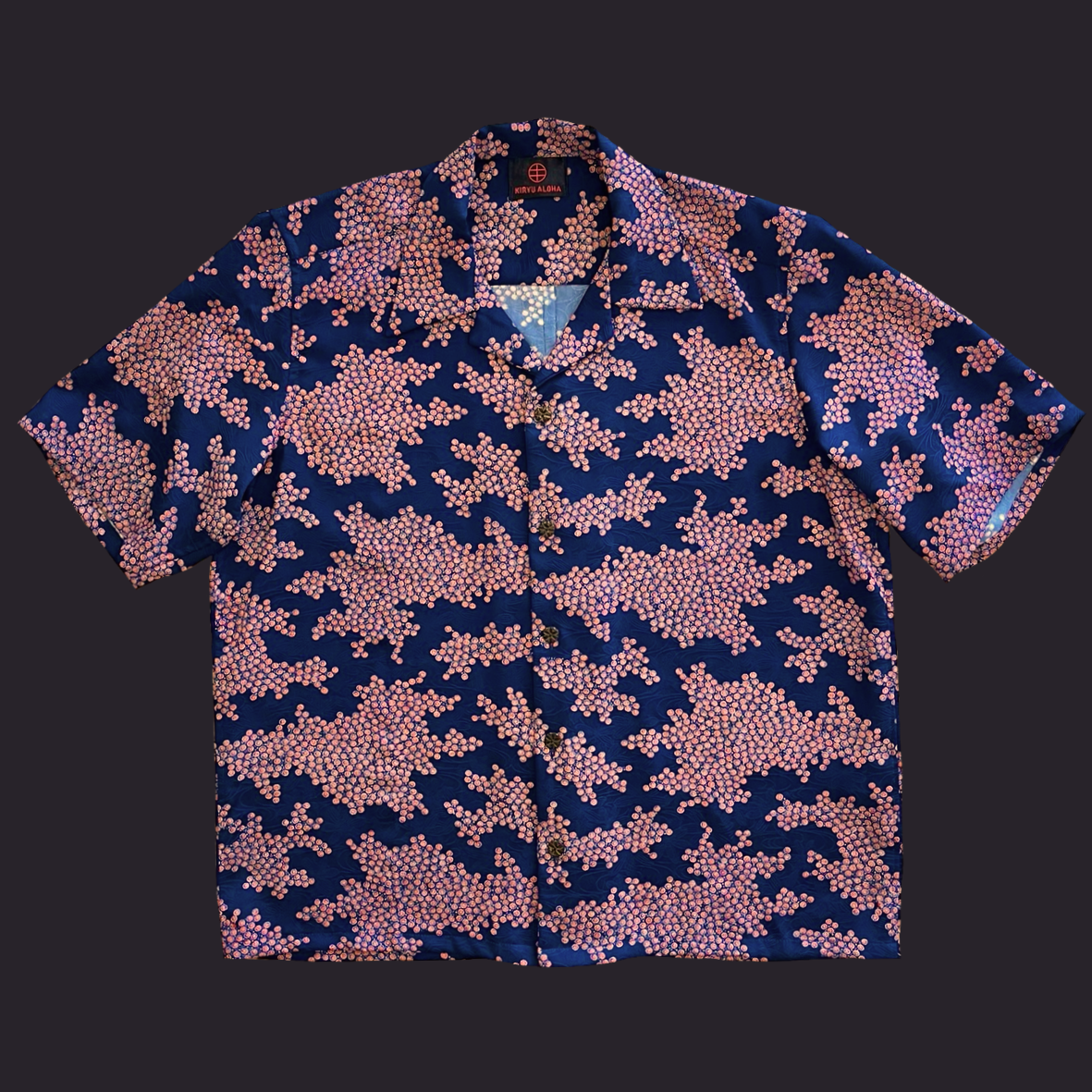 型染 宵花図　XL