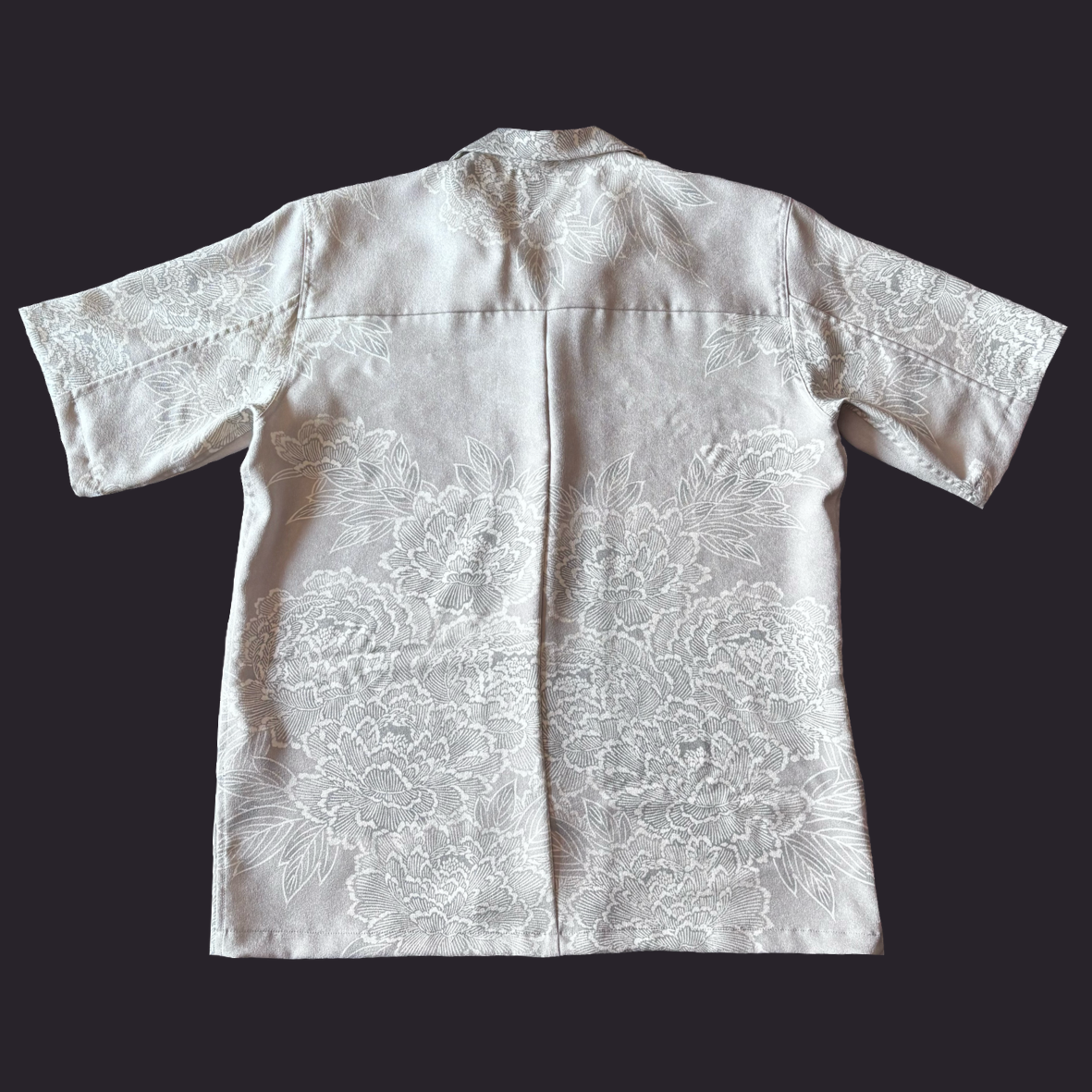 型染 盛花牡丹　L