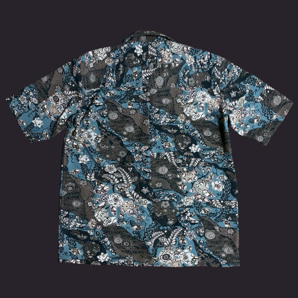 型染 きりばみに辻が花　L