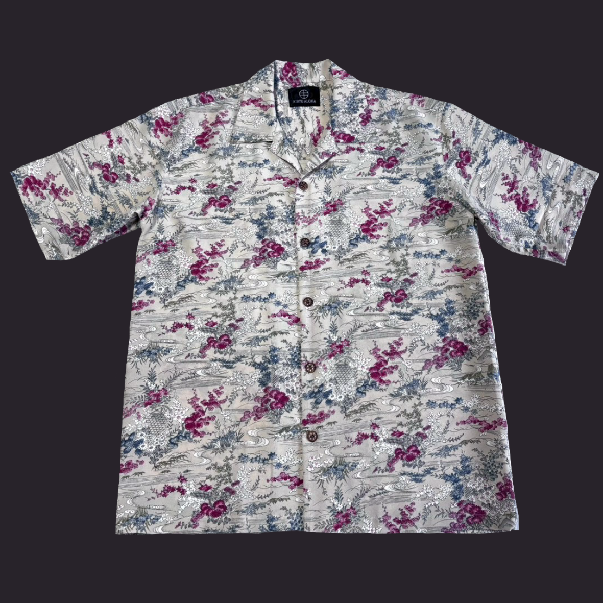 型染 水際流花　L