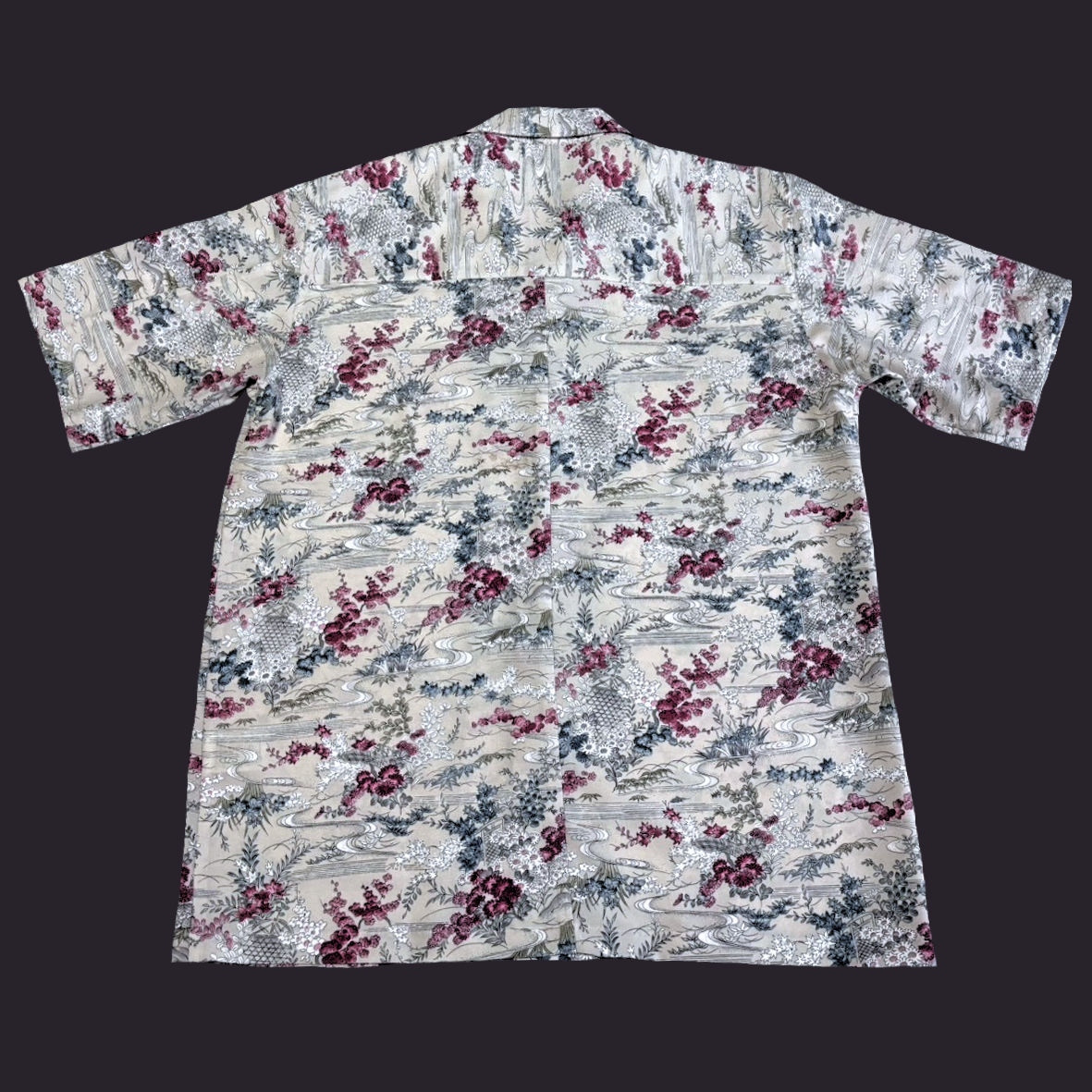 型染 水際流花　L