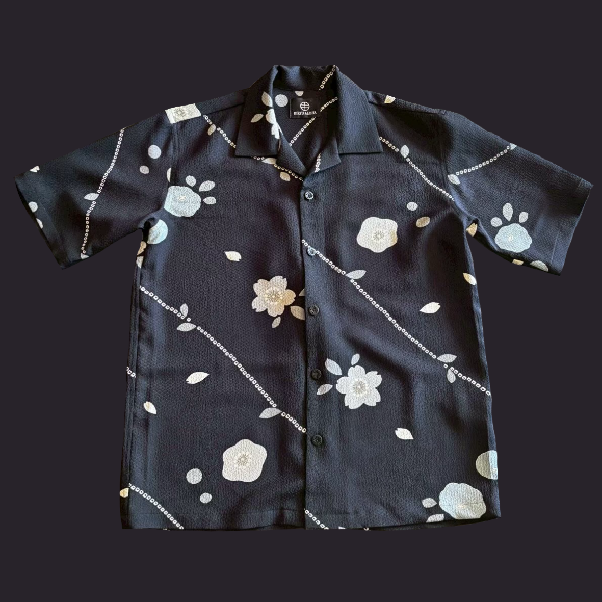型染 風花散　L