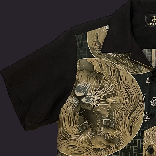 Yuzen Dragon Tiger Lion L
